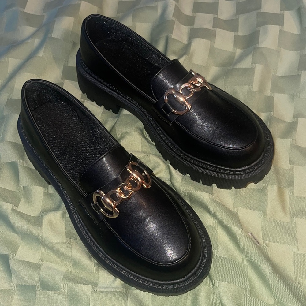 Platform loafers